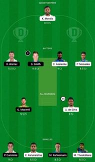 SL vs AUS Dream11 Fantasy Tip #1 - 3rd ODI.